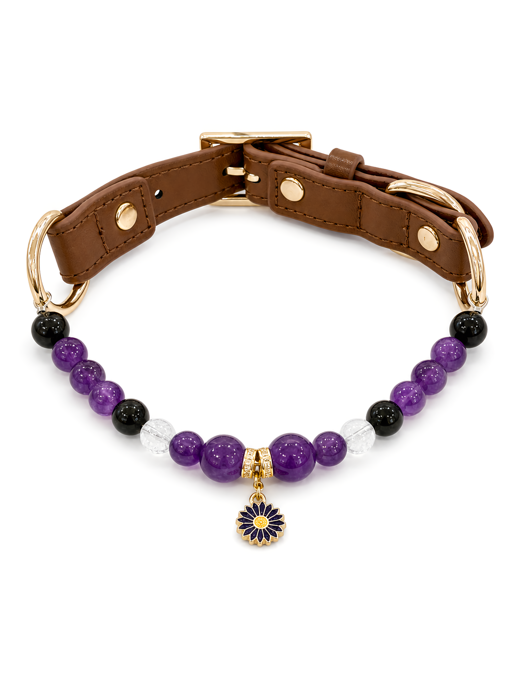 KINLUME Imperial Twilight handmade pet collar product view