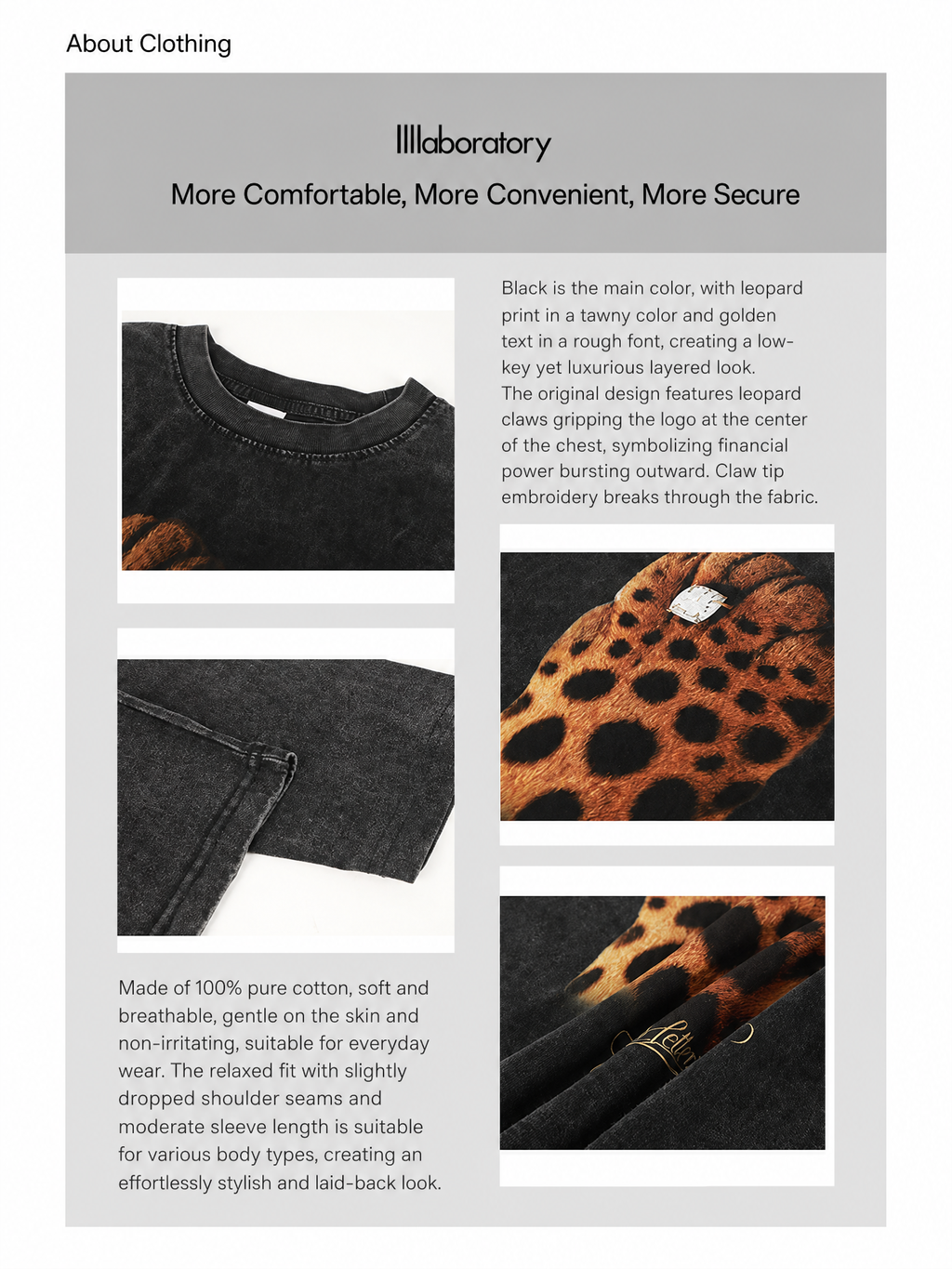 Leopard Galore Tee & Pants — product image 12: A05