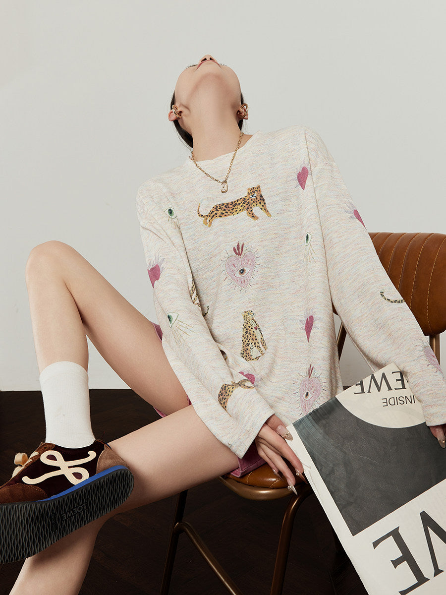 Secret Heart Pink Tee & Skirt — product image 12: 描述图_16