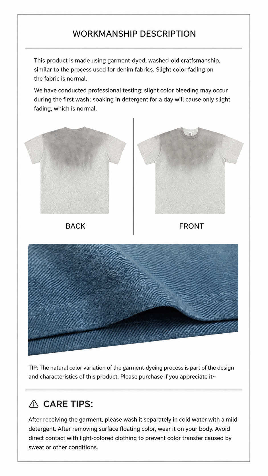 Pearl Leopard Blue Tee & Skirt — product image 8: A01