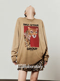Diamond Leopard Heart Long-Sleeve Tee — product image 1: SKU 属性图_01