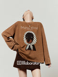 Floral Scarf Pet Distressed Tee — product image 1: SKU 属性图_01