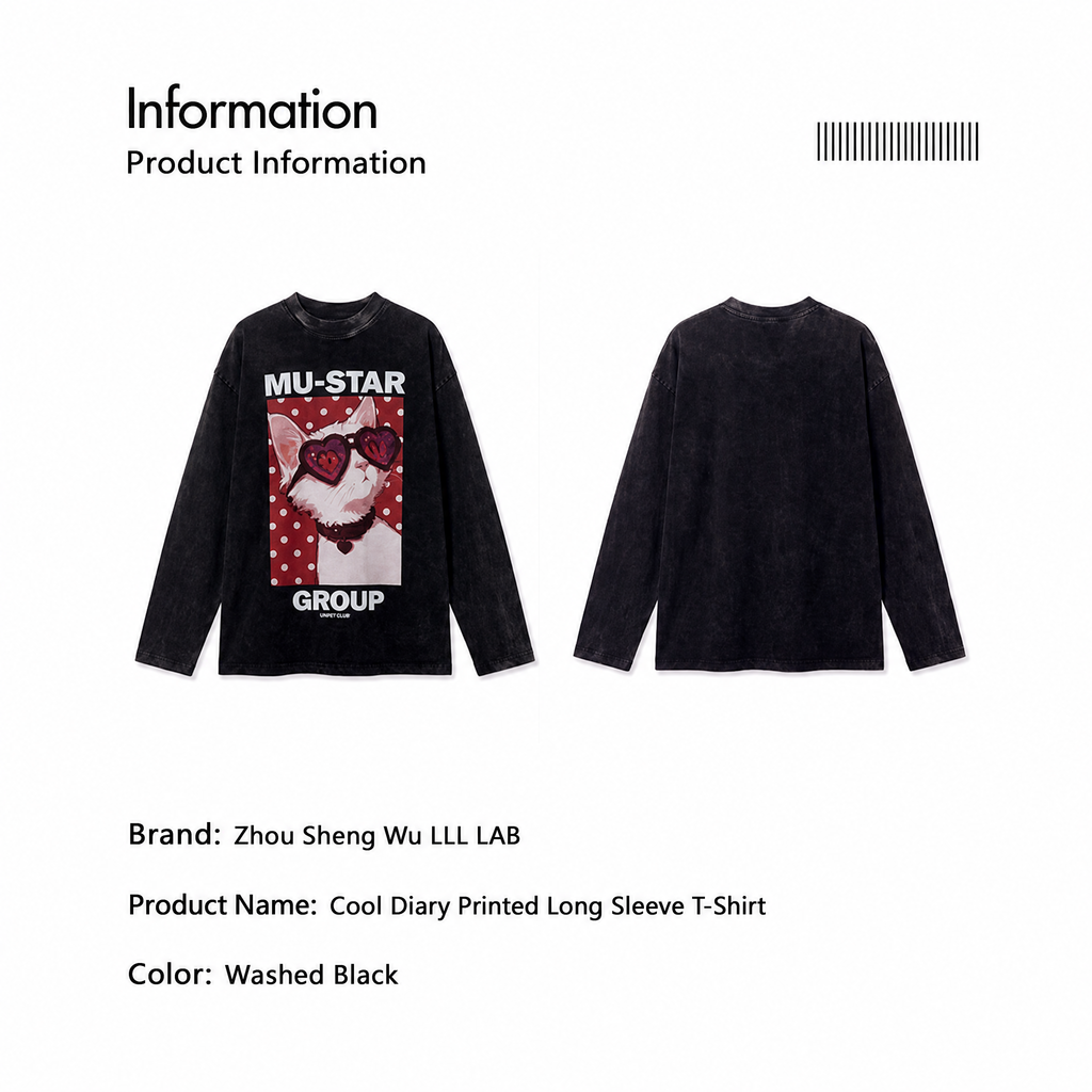 Cool Cat Diary Tee & Skirt — product image 10: A01