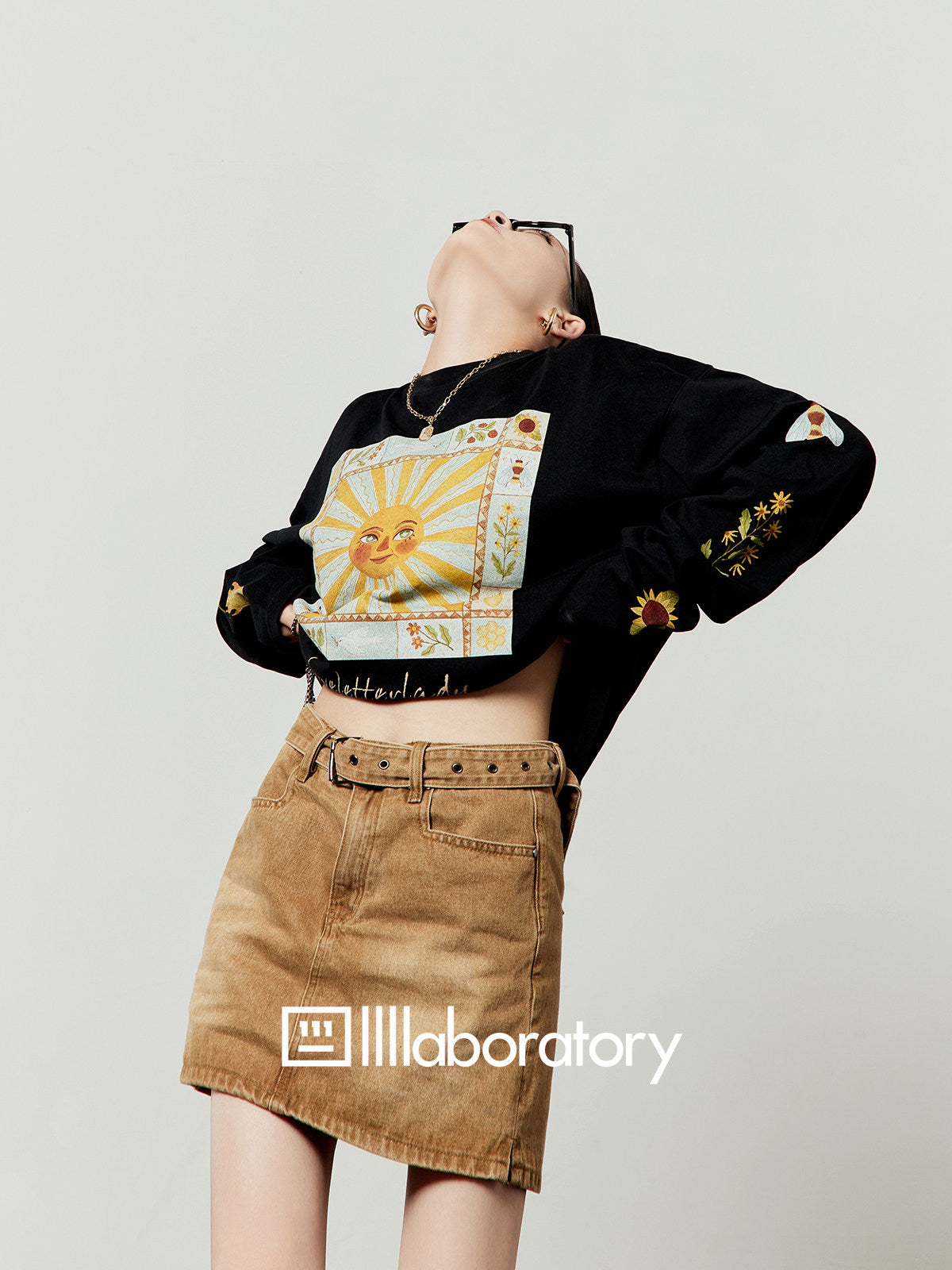 Ode to the Sun Tee, Skirt & Sweater — product image 2: SKU 属性图_02