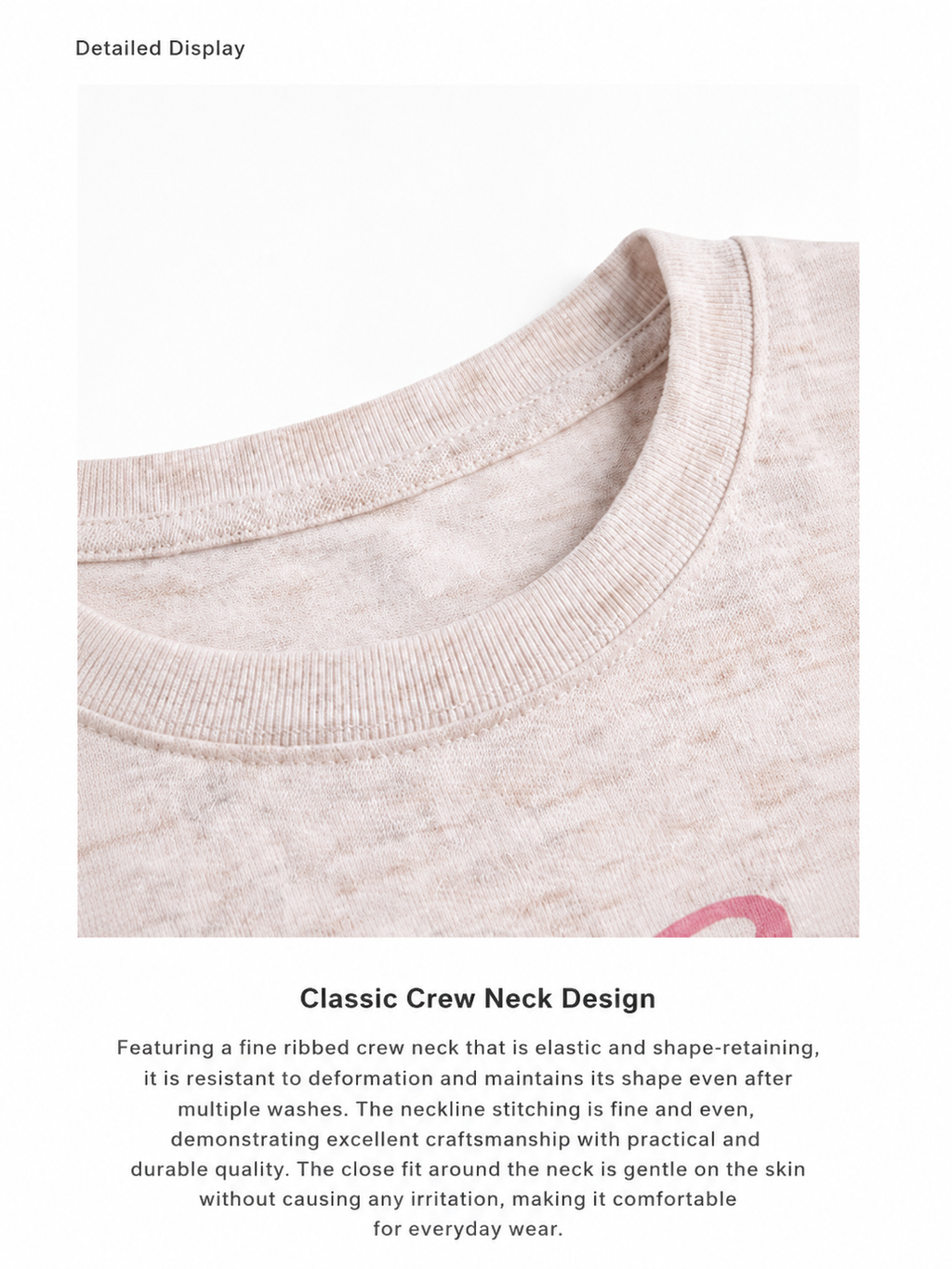 Cherry Pictorial Pink Tee & Skirt — product image 12: A03