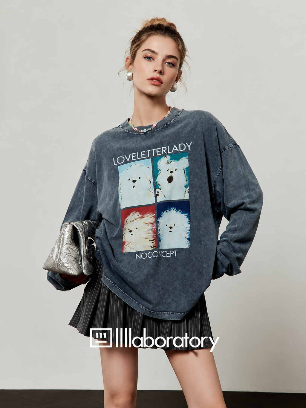 Four-Panel Dog Tee & Pants — product image 4: A07